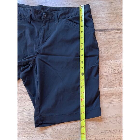 Eddie Bauer Black Hiking Cargo Nylon Women’s Shorts Size 12 - Picture 5 of 9